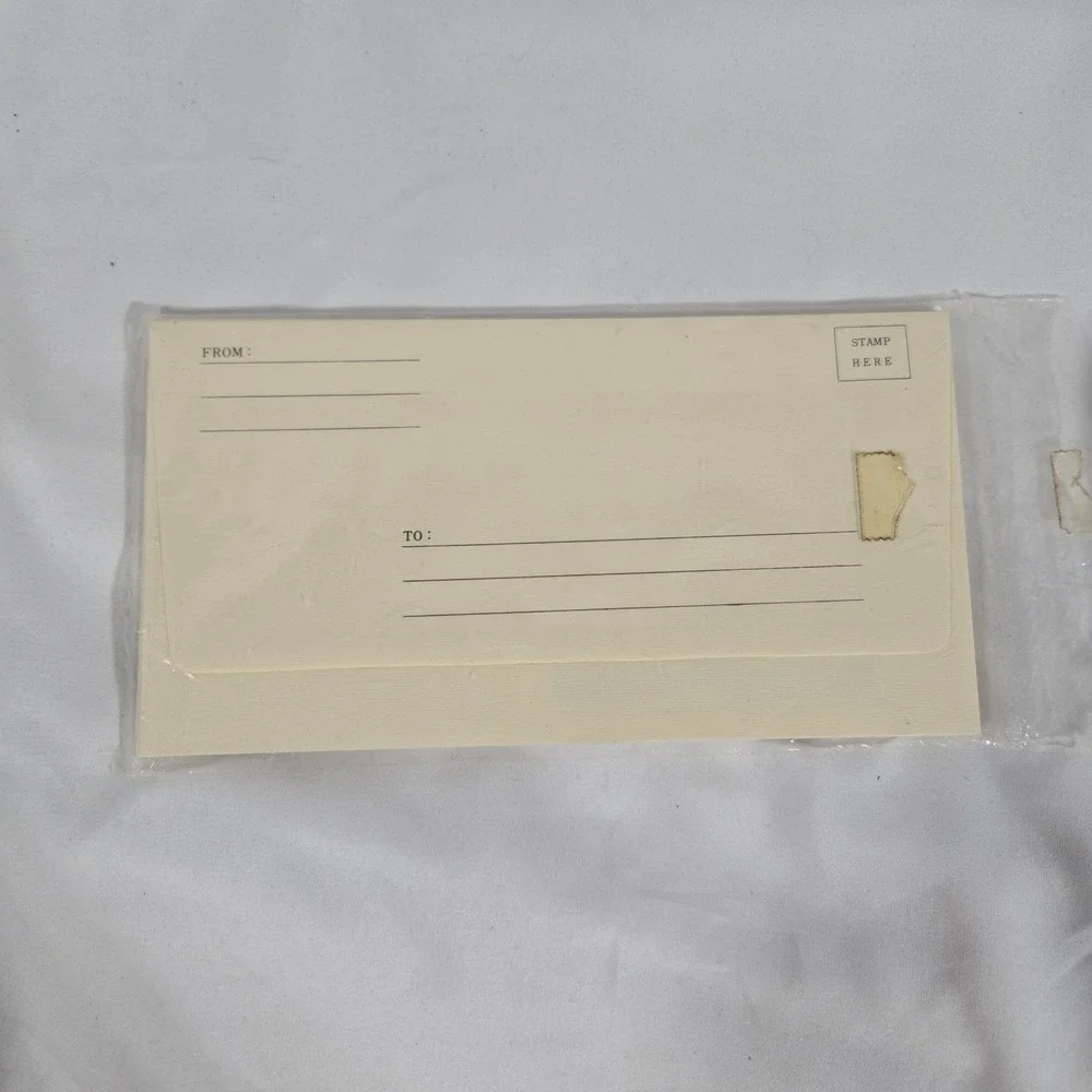 Vintage Hiroshige's Pictures Japanese Stationery Set 18 Sheets 7 Envelopes
